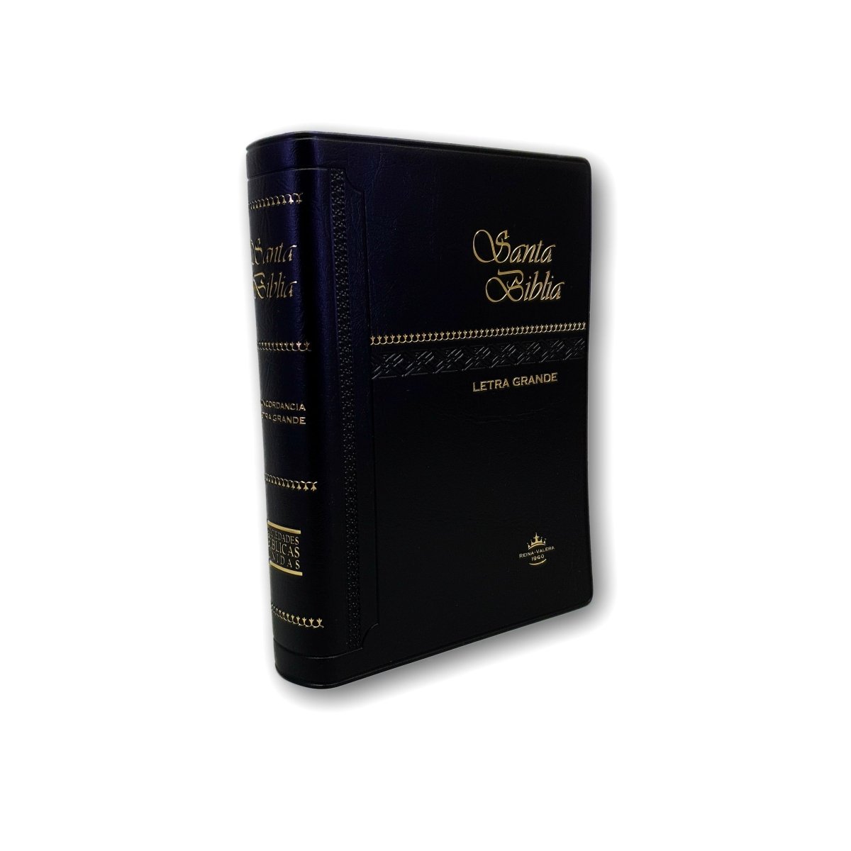 Santa Biblia RVR 1960 Compacta Vinil LG Negro