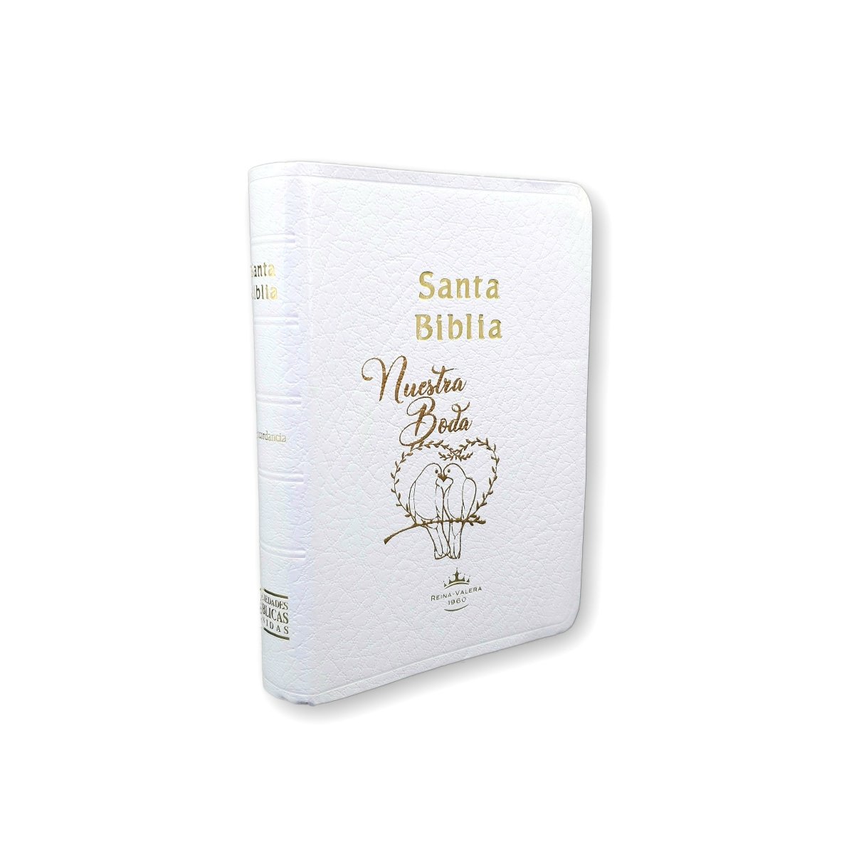 Santa Biblia RVR1960 Compacta Diseño Boda 1