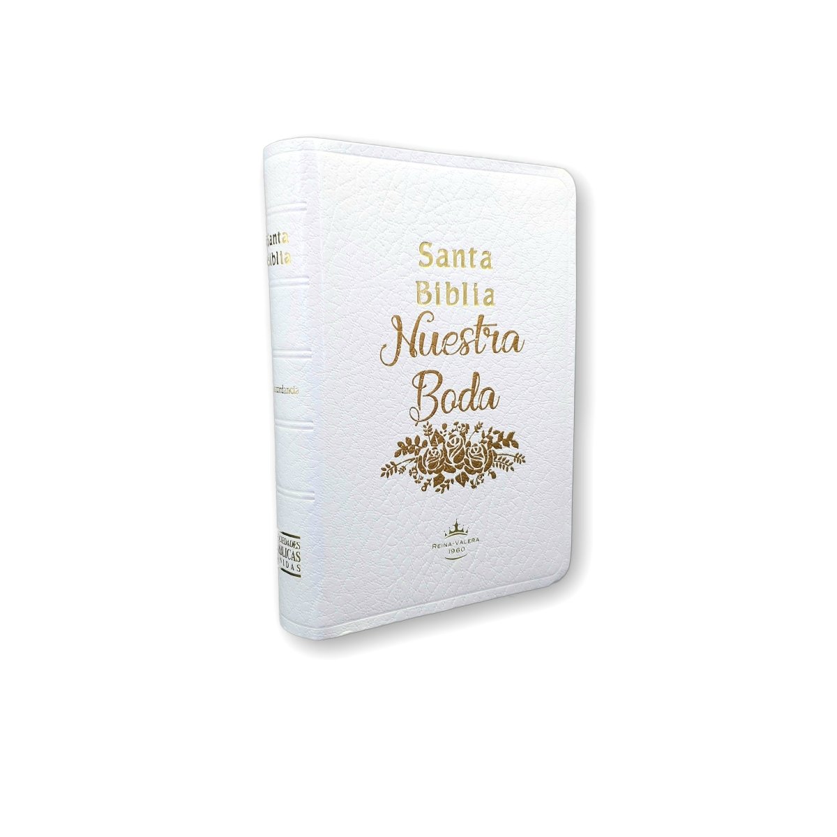 Santa Biblia RVR1960 Compacta Diseño Boda 3