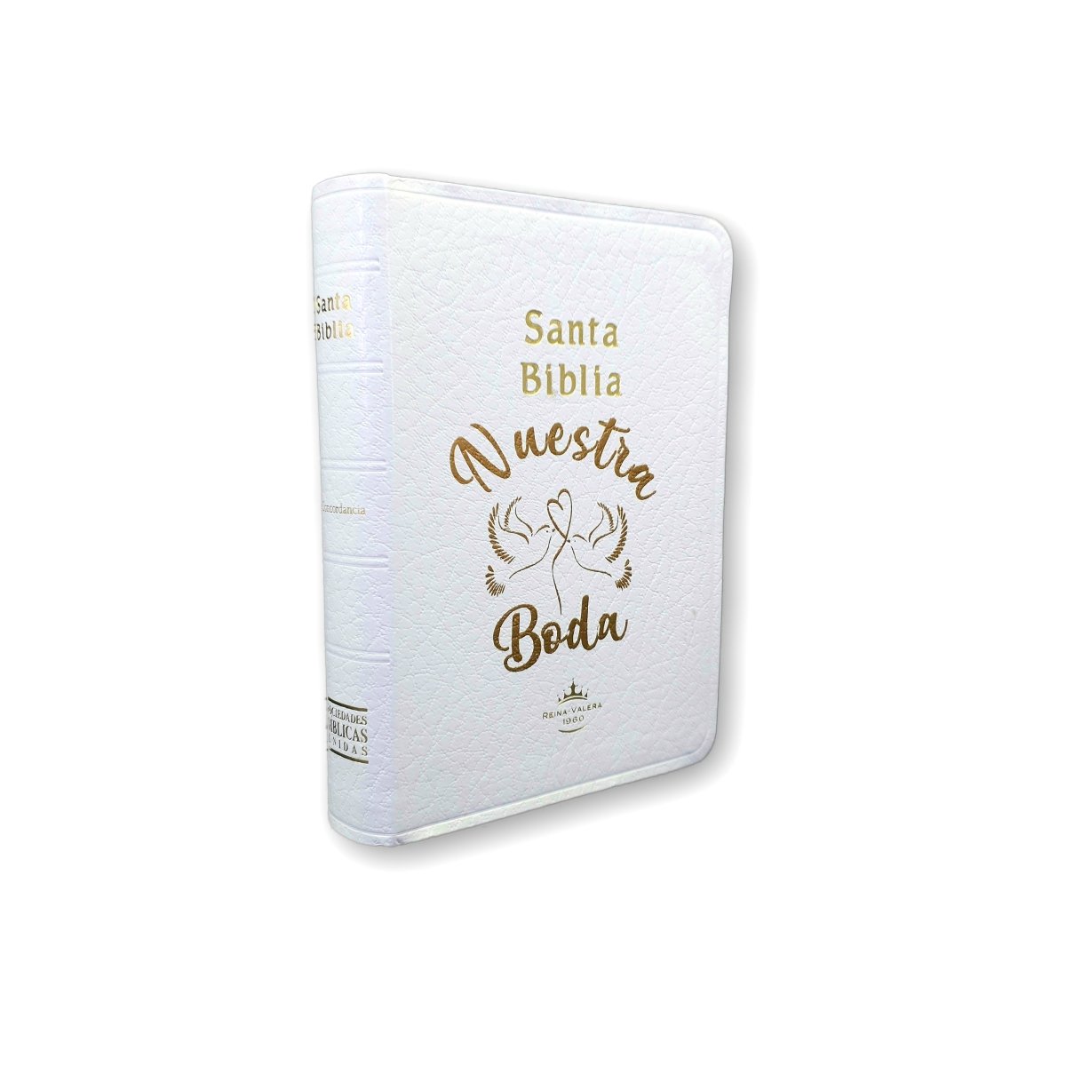 Santa Biblia RVR1960 Compacta Diseño Boda 2