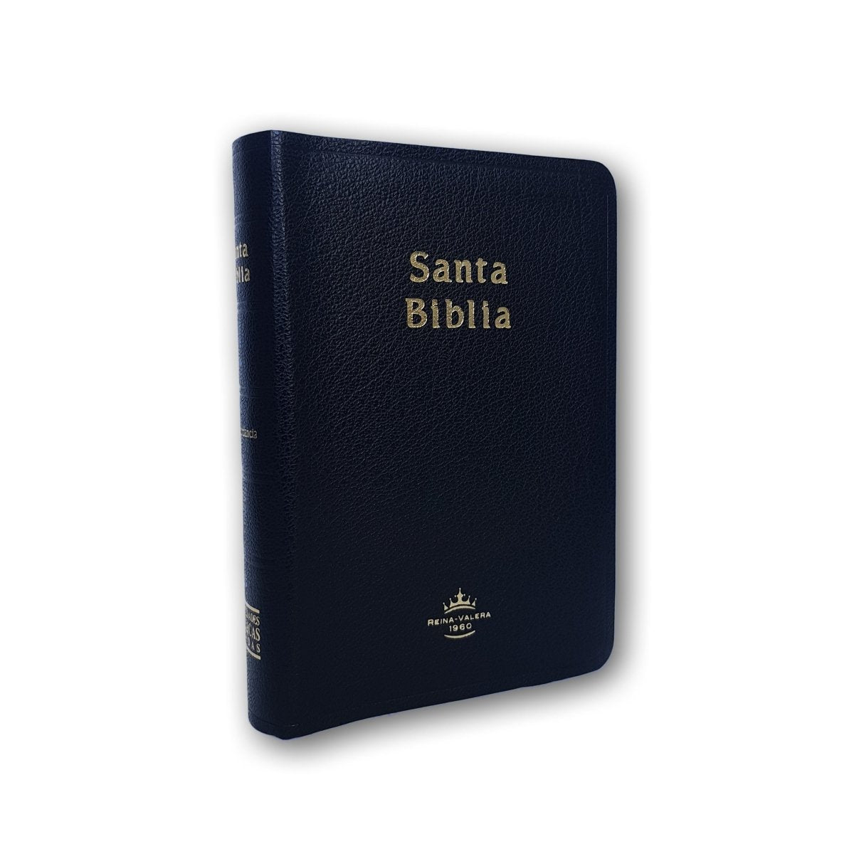 Santa Biblia RVR1960 Compacta imita. Piel negra c/índice