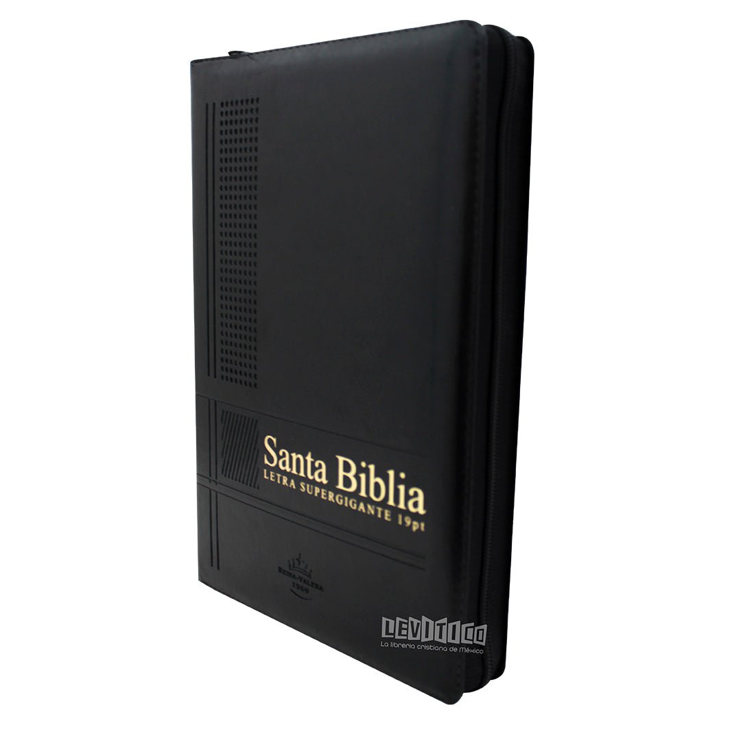 Santa Biblia RVR60 Letra Supergigante c/cierre