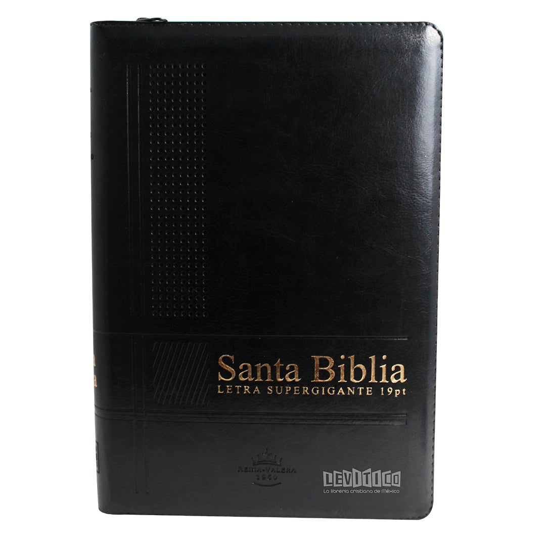 Santa Biblia RVR60 Letra Supergigante c/cierre