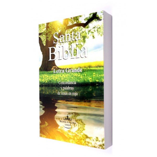 Santa Biblia RVR60 rústica árbol Letra grande
