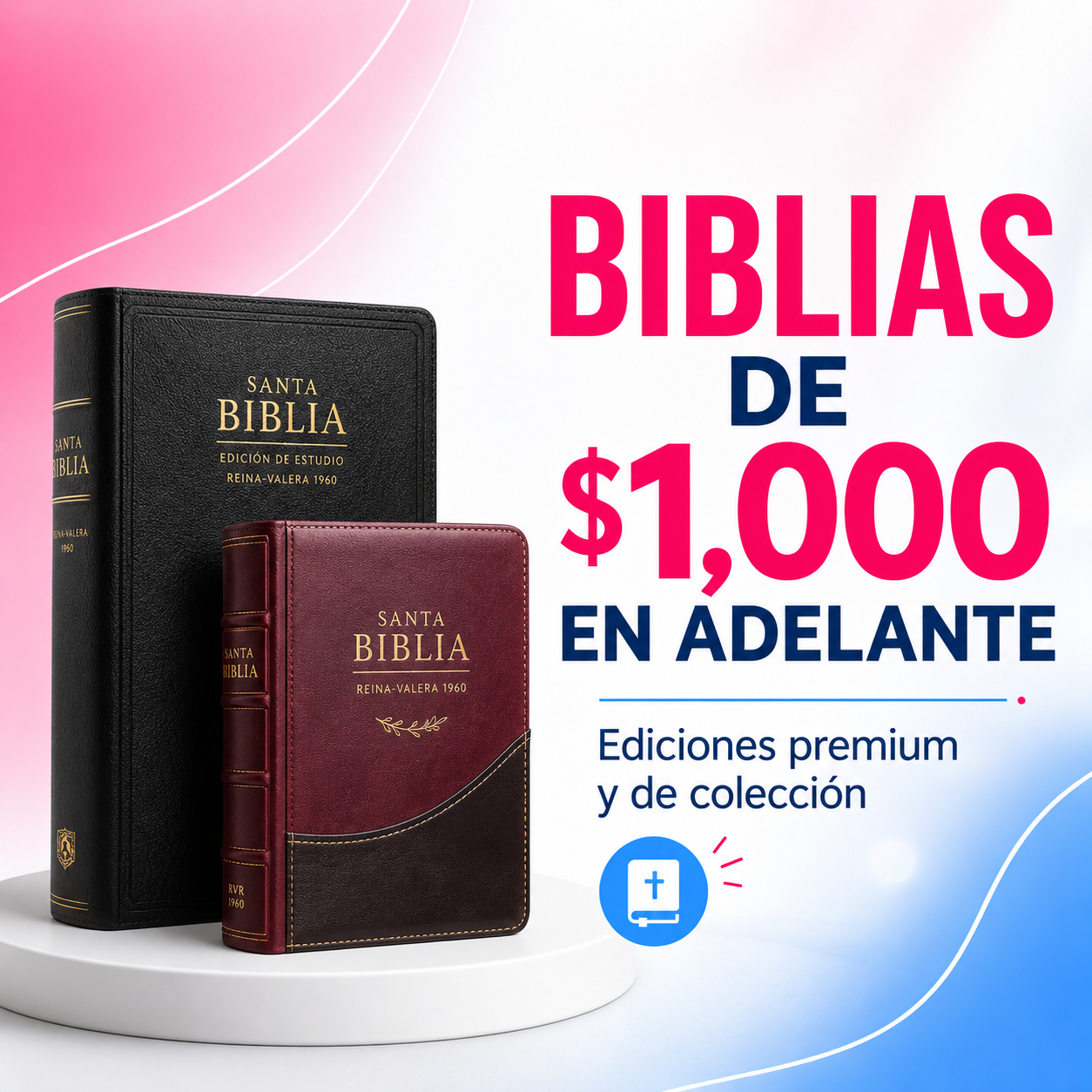 BIBLIAS DE $1,000 EN ADELANTE