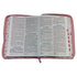 BIBLIA RVR 1960 GIGANTE DISEÑO MARIPOSA TURQUESA/ROSA IMIT PIEL
