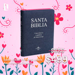 Santa Biblia RVR1960 Jeans Azul c/cierre Gigante