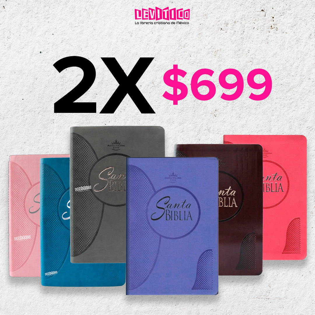 BIBLIA RV 1960 PROMO 2 BIBLIAS X $699