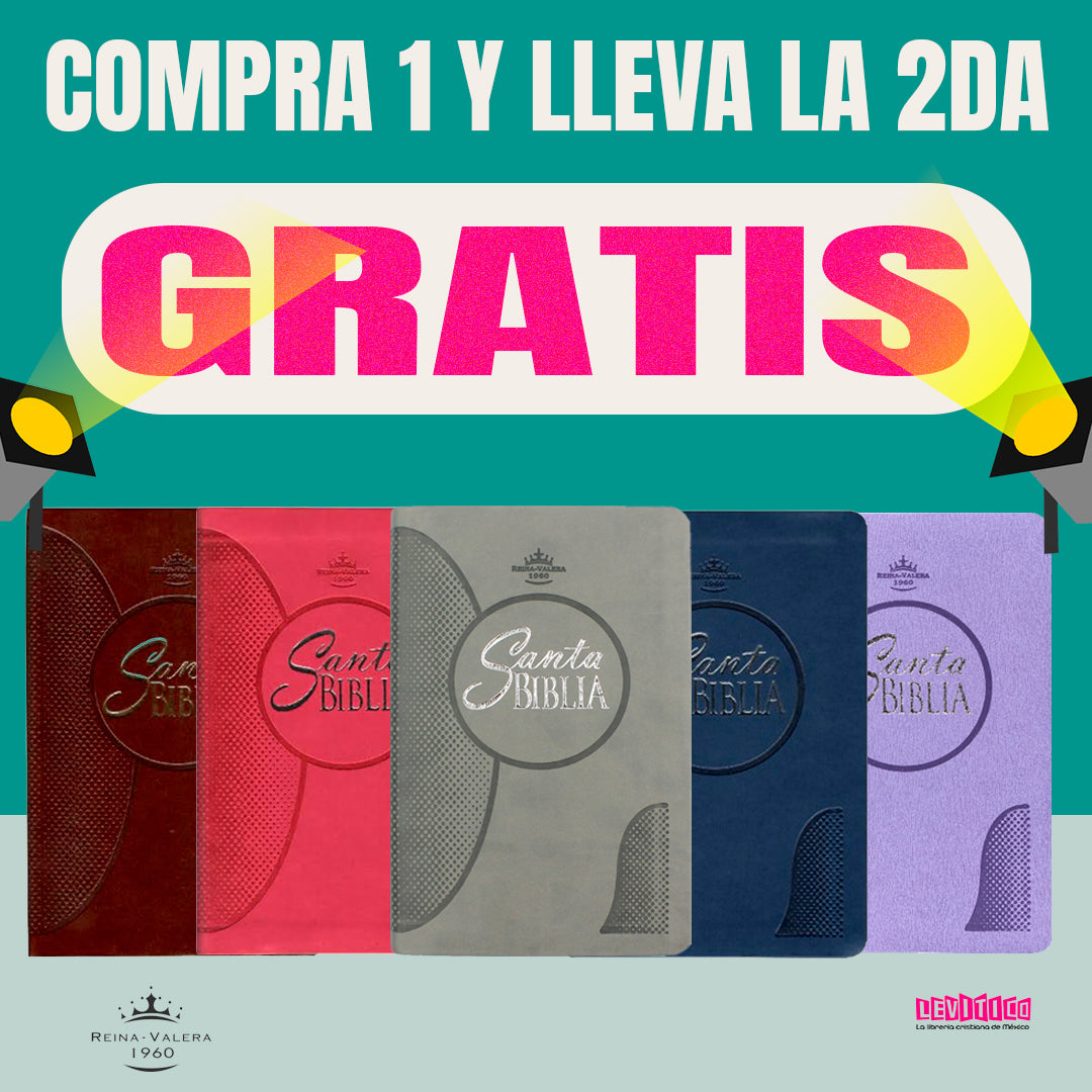 BIBLIA LETRA GRANDE REINA VALERA 1960 + 1 DE REGALO