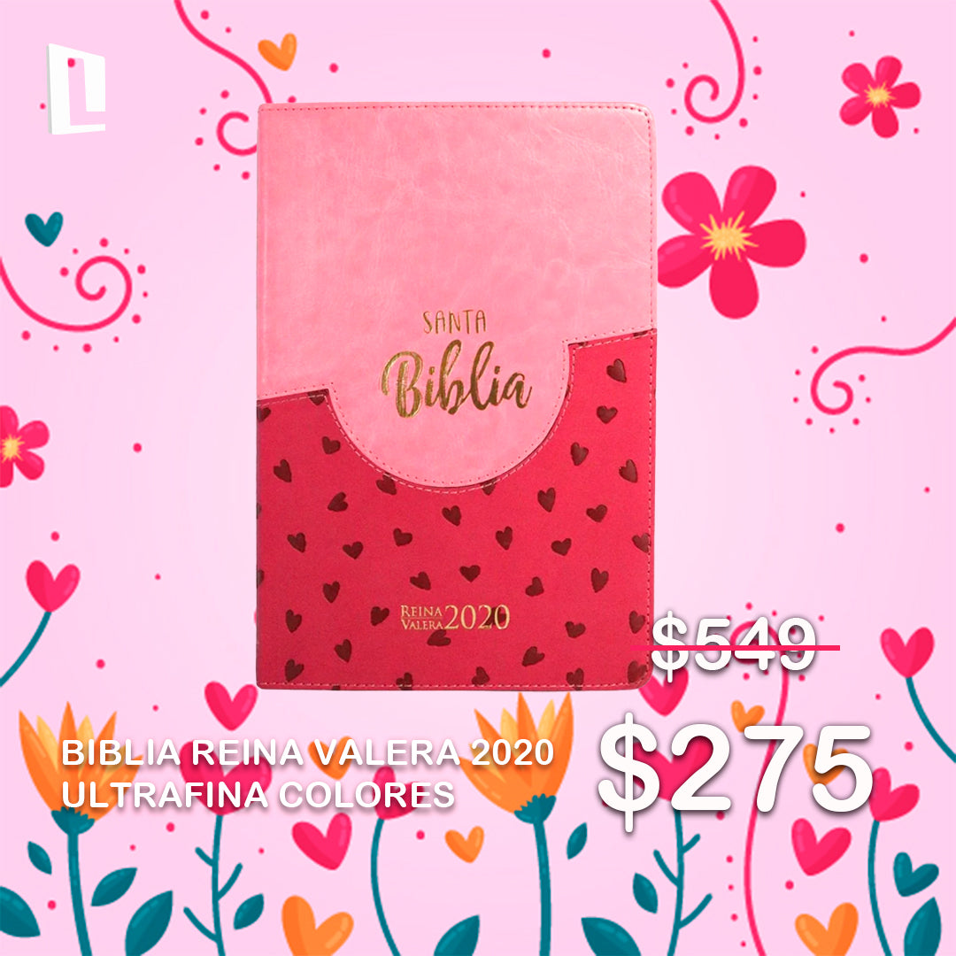 BIBLIA REINA VALERA 2020 ULTRAFINA COLORES