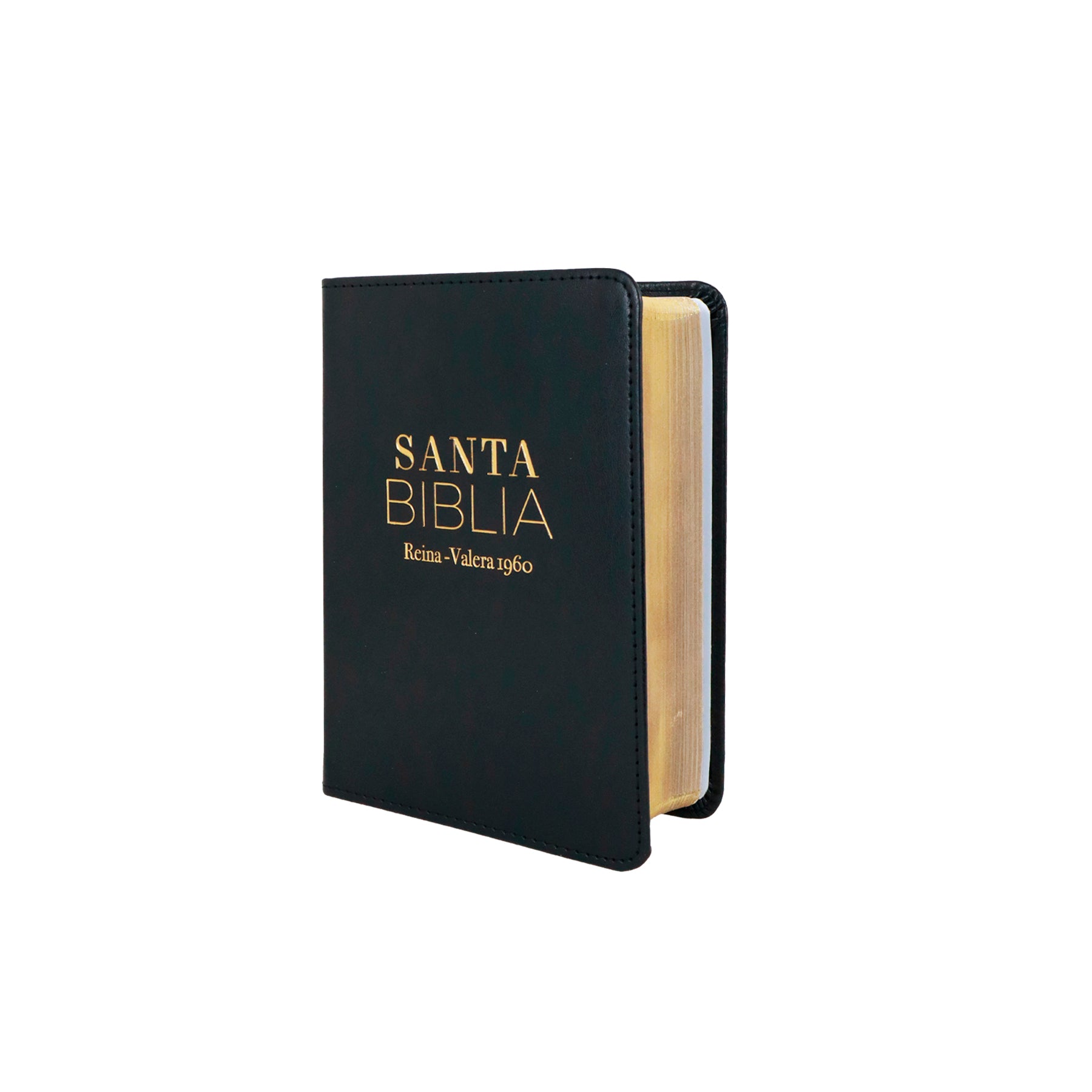 BIBLIA REINA VALERA 1960 TAMAÑO BOLSILLO IMIT PIEL NEGRO