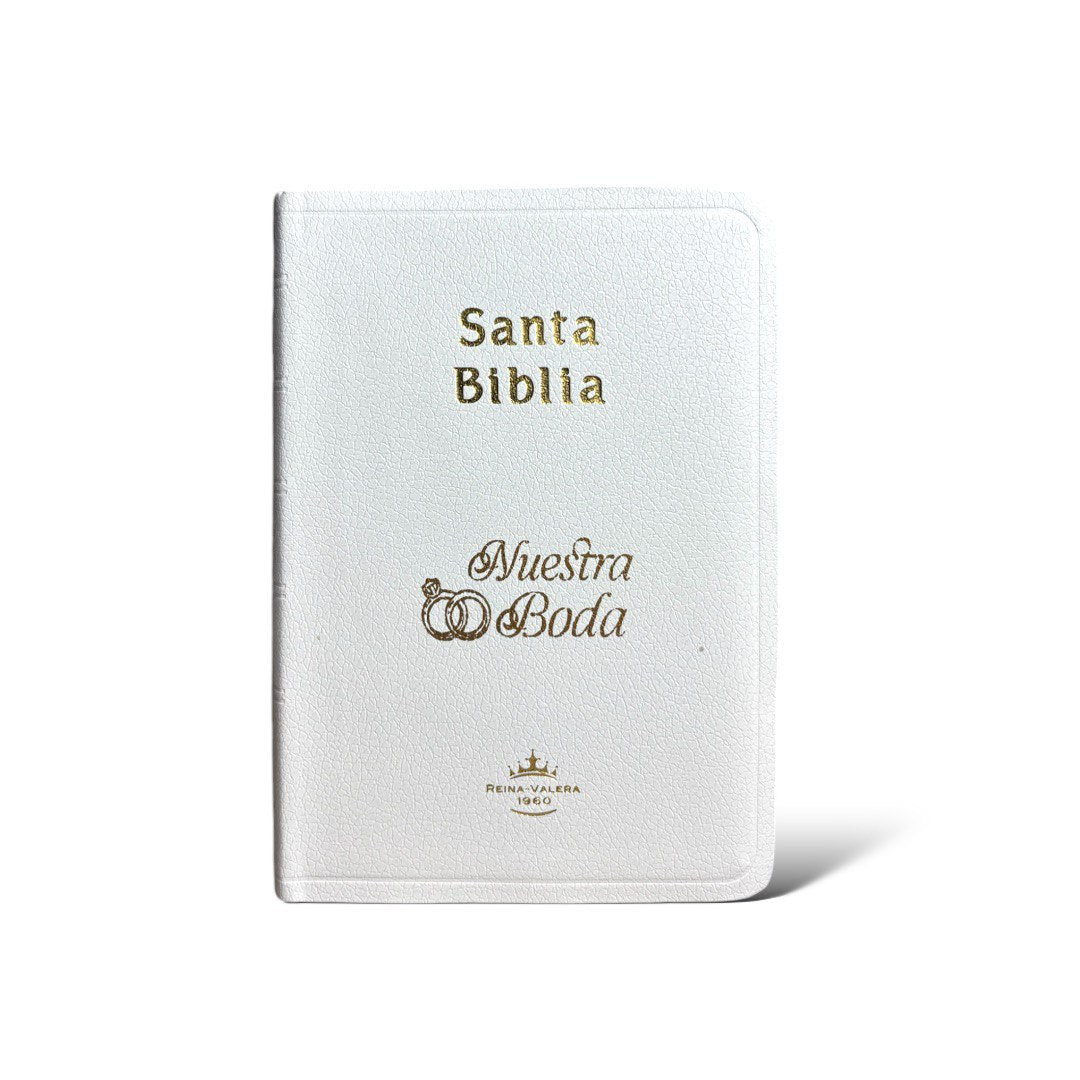 BIBLIA REINA VALERA 1960 COMPACTA  BODA