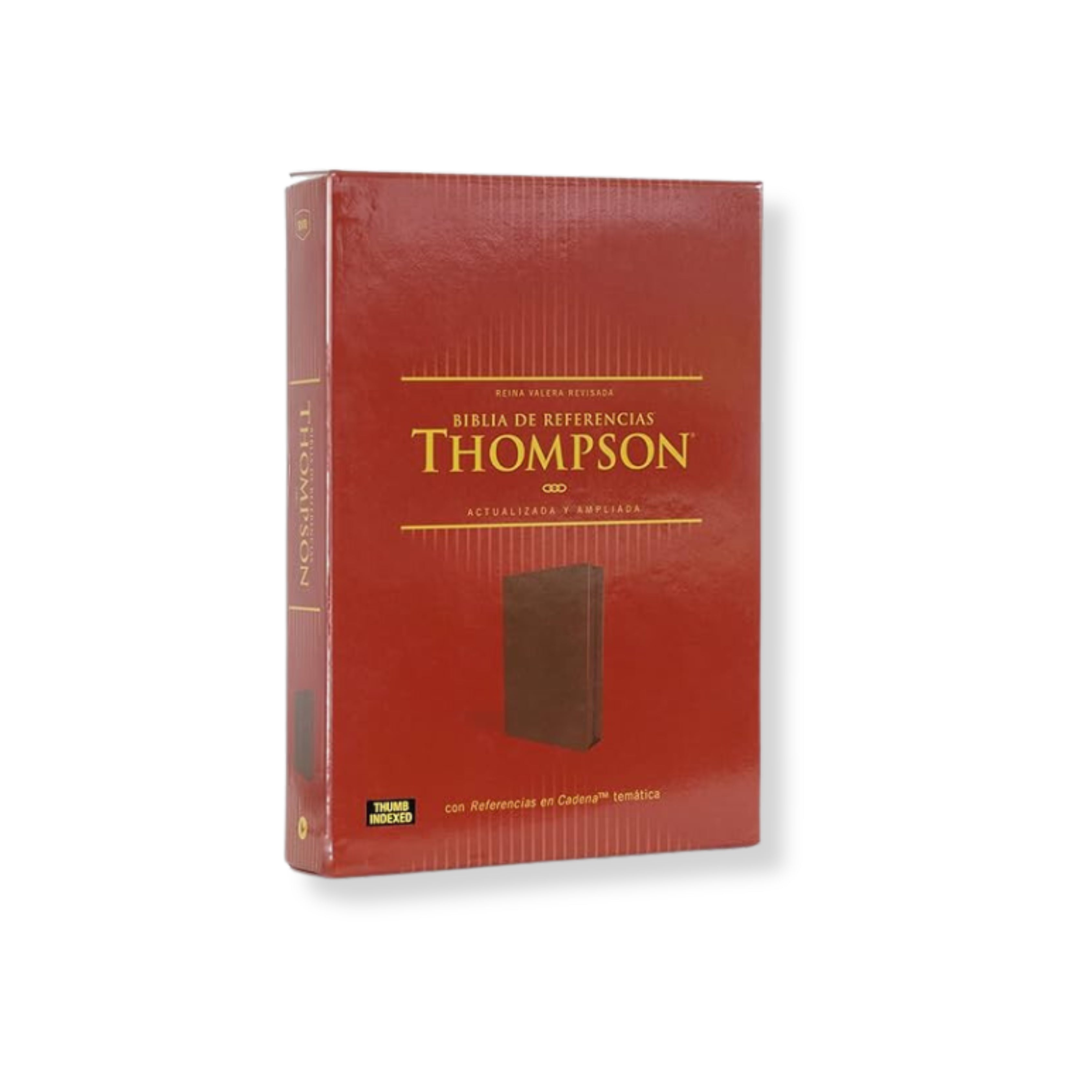 Biblia de Referencia Thompson RVR Café con Cierre E Índice