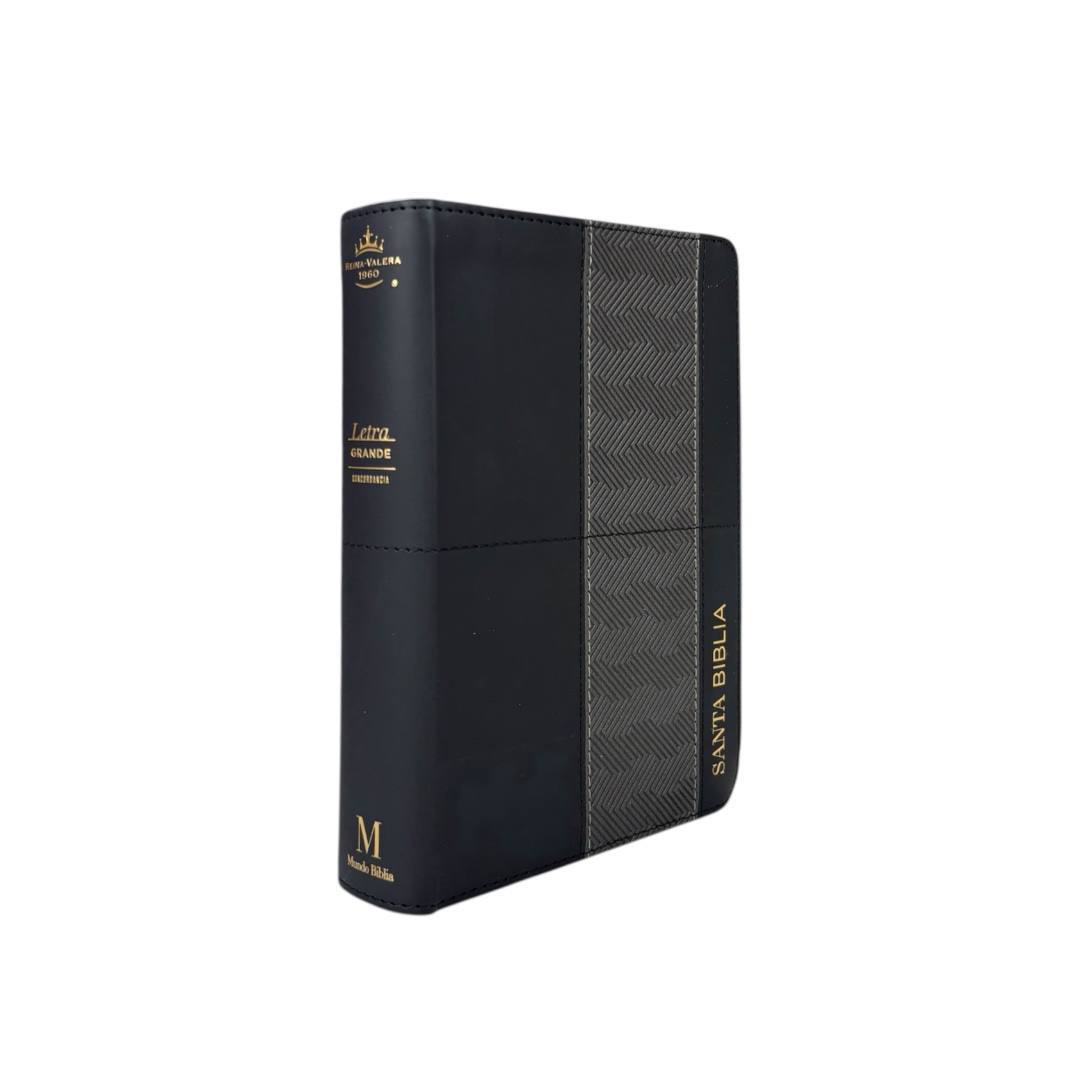 BIBLIA RVR 1960 PORTATIL IMITACION PIEL DE ALTA CALIDAD LETRA GRANDE 10 PUNTOS