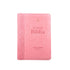 BIBLIA REINA VALERA 1960 LETRA GRANDE COMPACTA/ CIERRE IMITACION PIEL ROSA