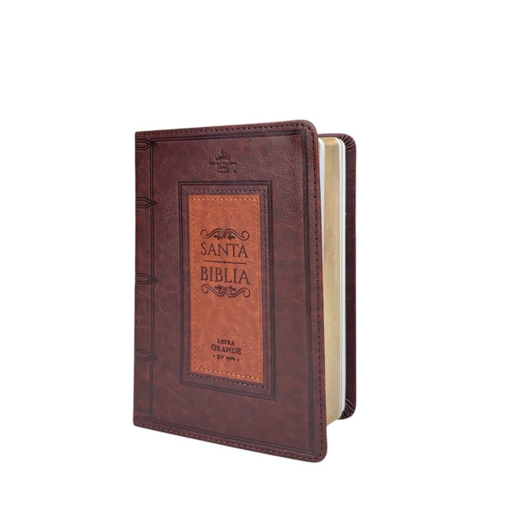 BIBLIA REINA VALERA 1960 LETRA GRANDE COMPACTA IMITACION PIEL/ MARCO