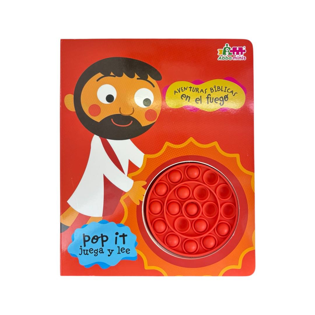 AVENTURAS BIBLICAS EN EL FUEGO POP- IT rojo