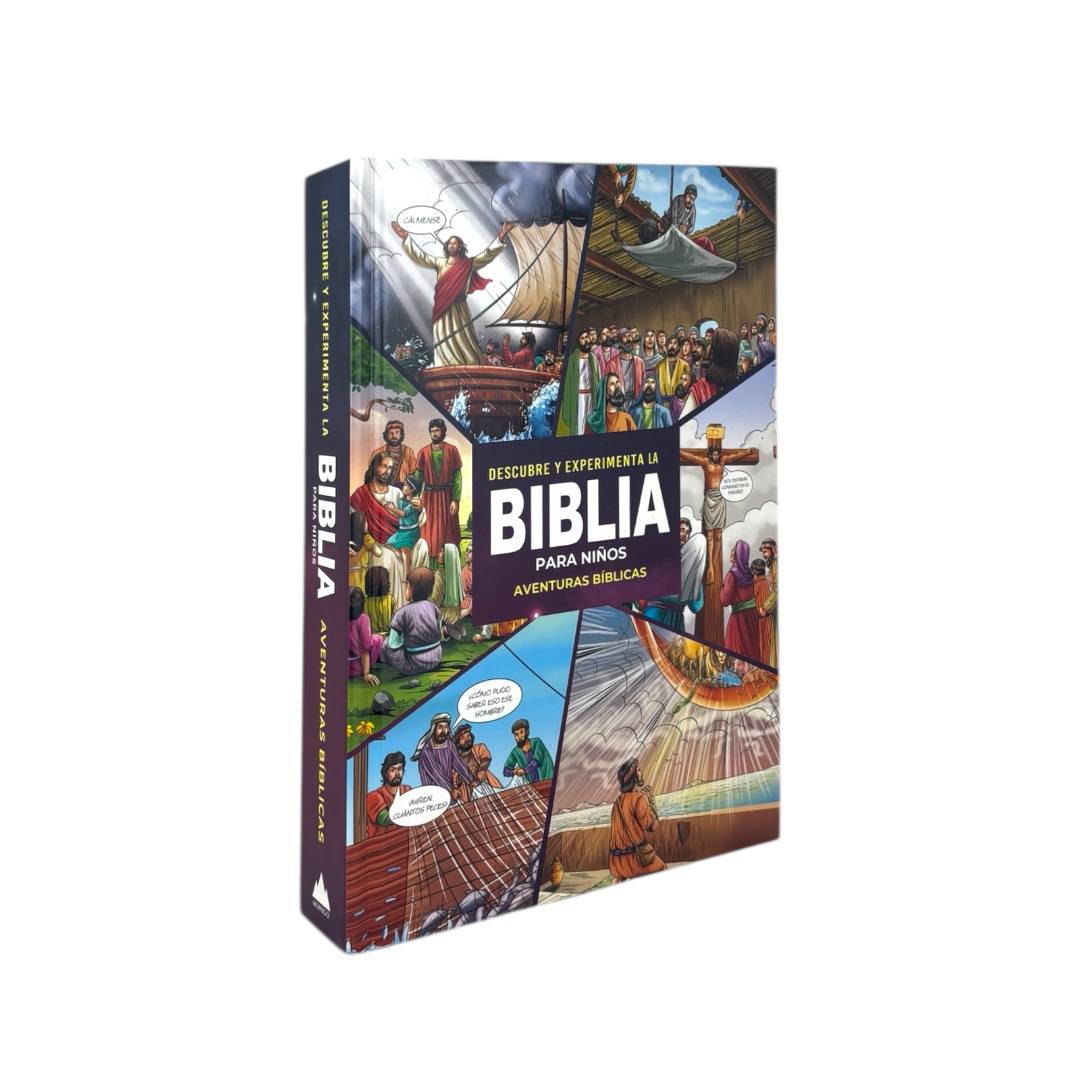 DESCUBRE Y EXPERIMENTA LA BIBLIA PARA NIÑOS (AVENTURAS BIBLICAS)