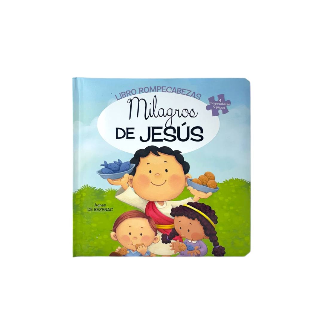 LIBRO ROMPECABEZA HISTORIAS PARA NIÑOS Milagros de jesus