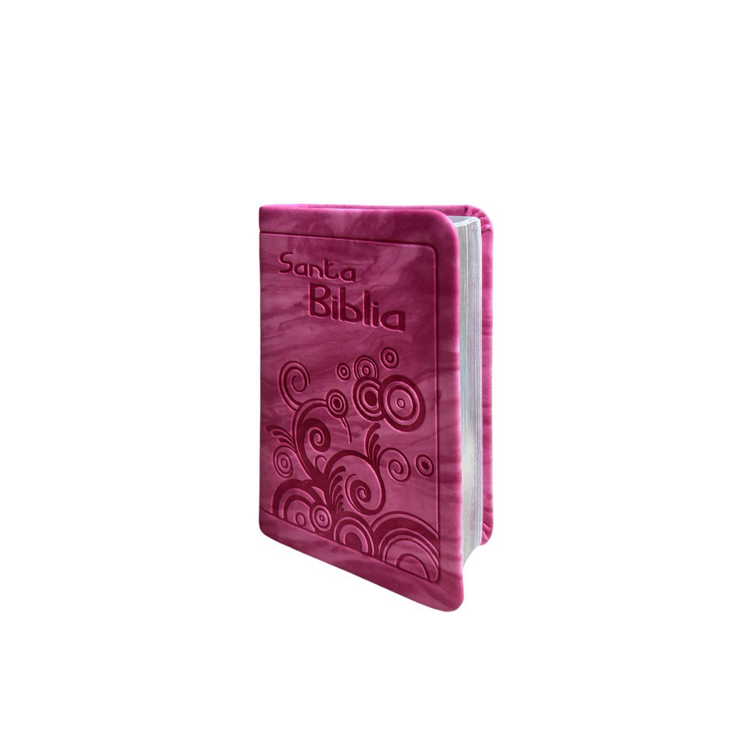 BIBLIA REINA VALERA 1960 MINI BOLSILLO IMIT PIEL FUCSIA