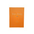 Biblia de estudio teológico RVR60, tamaño mediana, tela estampada, "flor naranja"