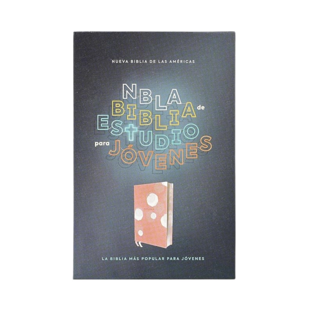 Biblia de Estudio para Jovenes – NBLA – Imitacion piel Durazno