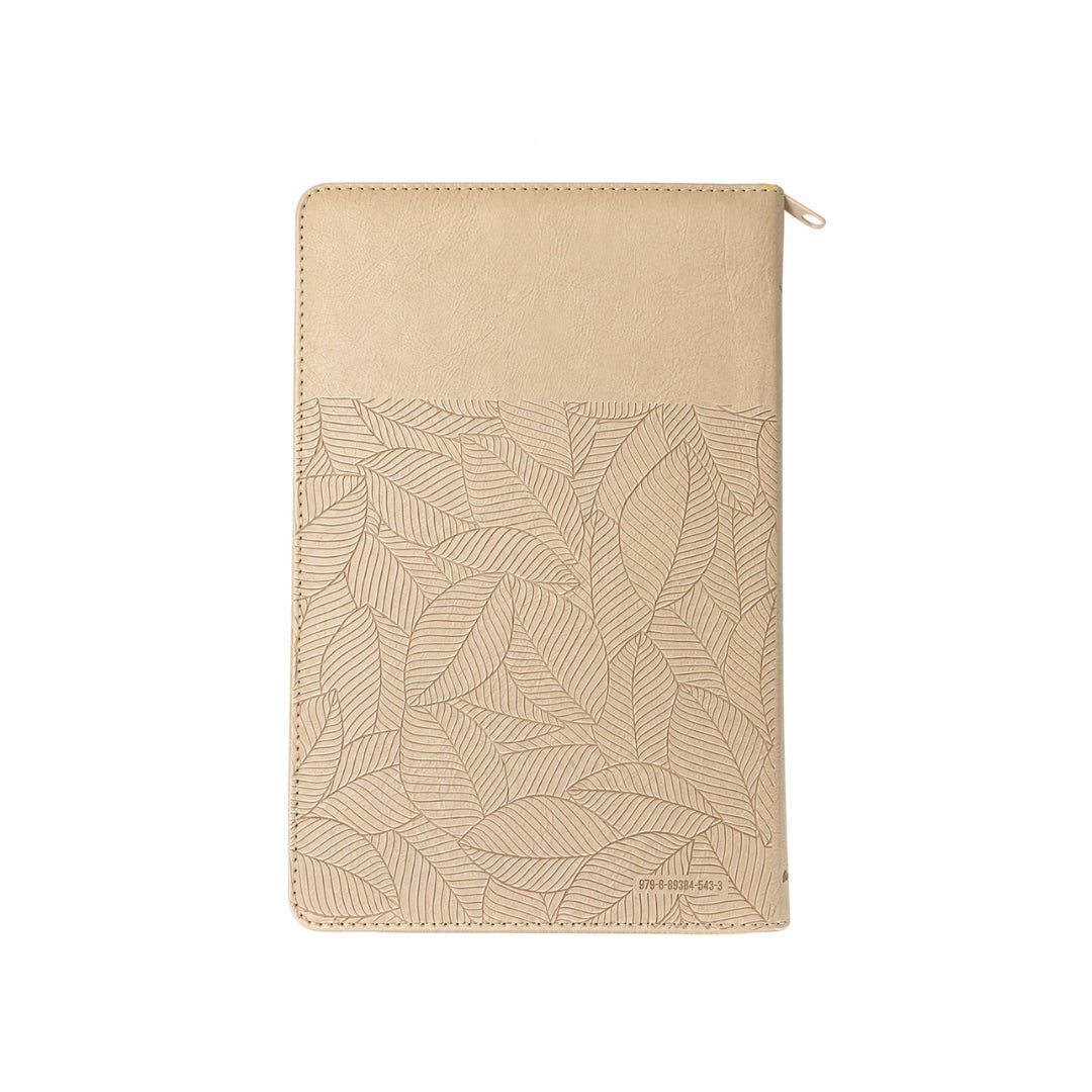 Biblia RVR60 Obsequios y premios BEIGE Con cierre