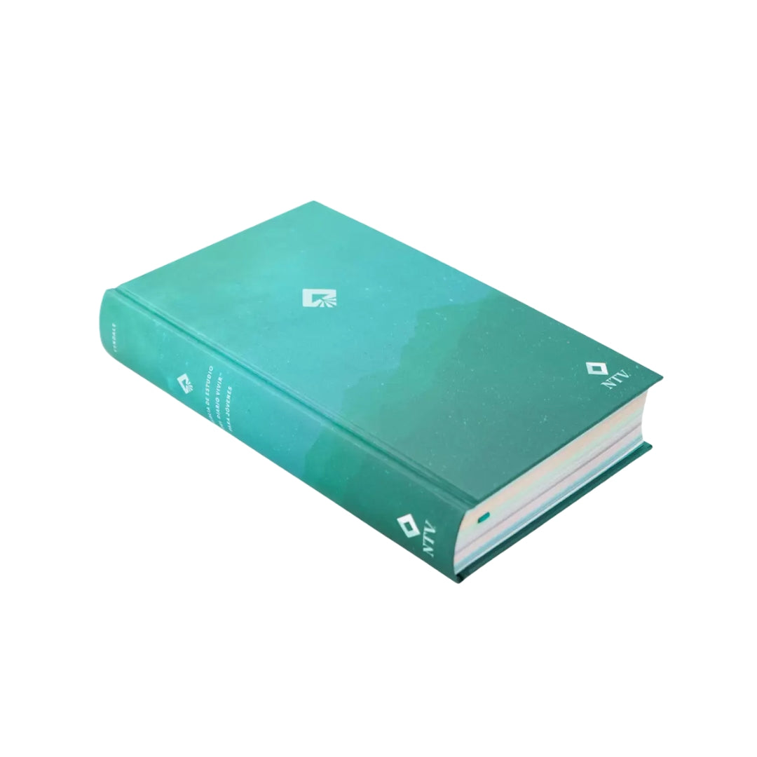 Biblia de estudio Diario Vivir para jóvenes NTV Tapa Dura