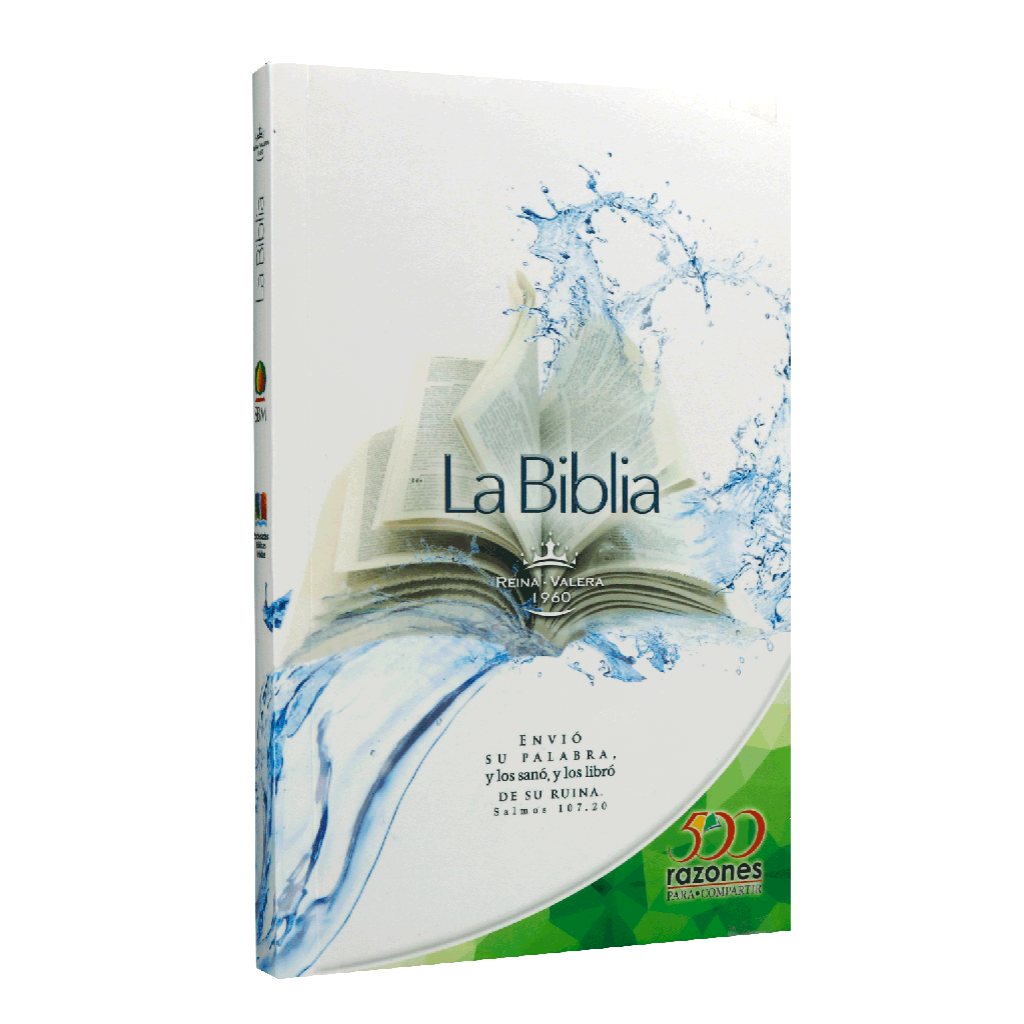 CAJA DE BIBLIAS ECONÓMICAS 500 RAZONES 40 PZ
