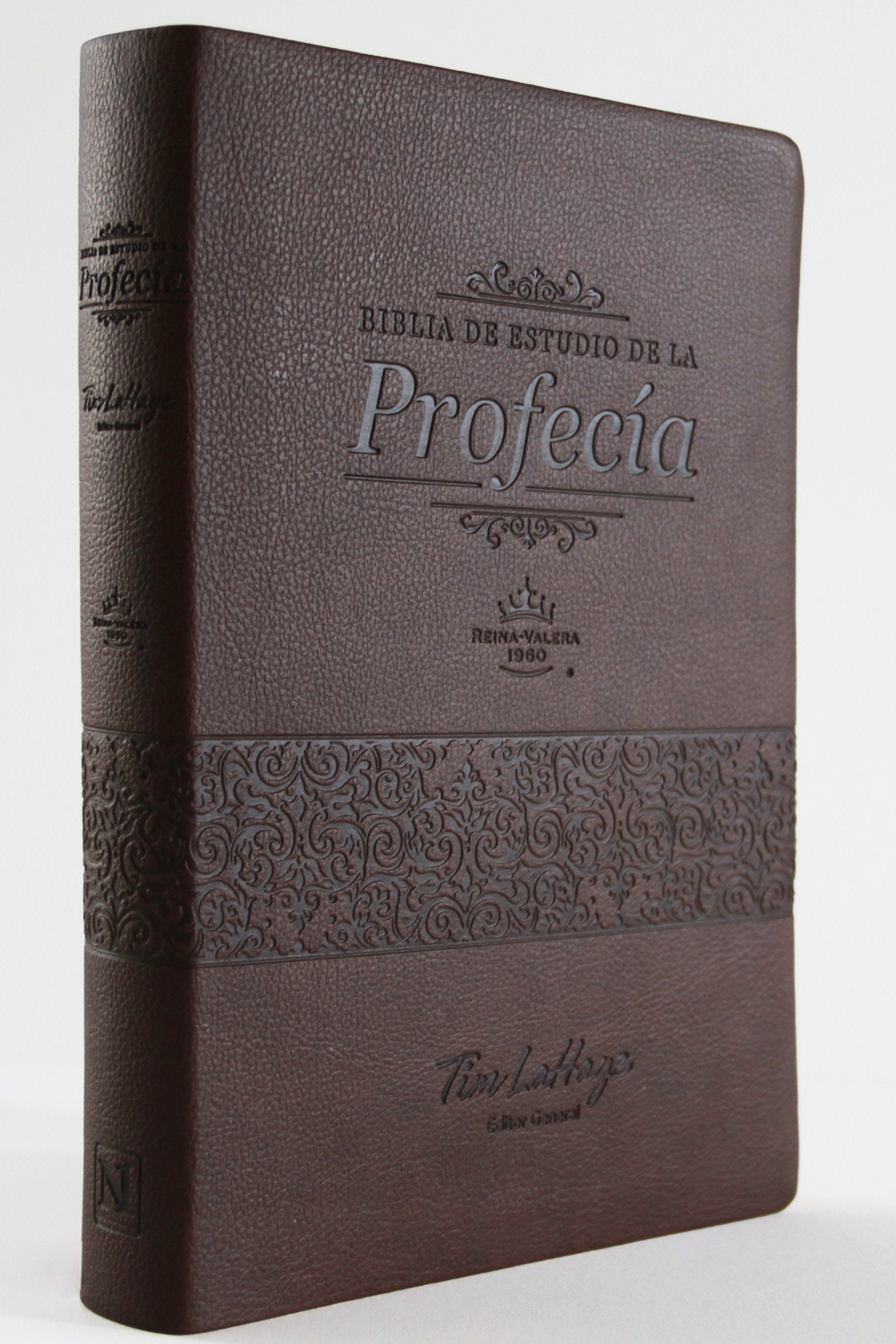 RVR 1960 Biblia de estudio de la profecía (Imitación piel , Café, Índice)