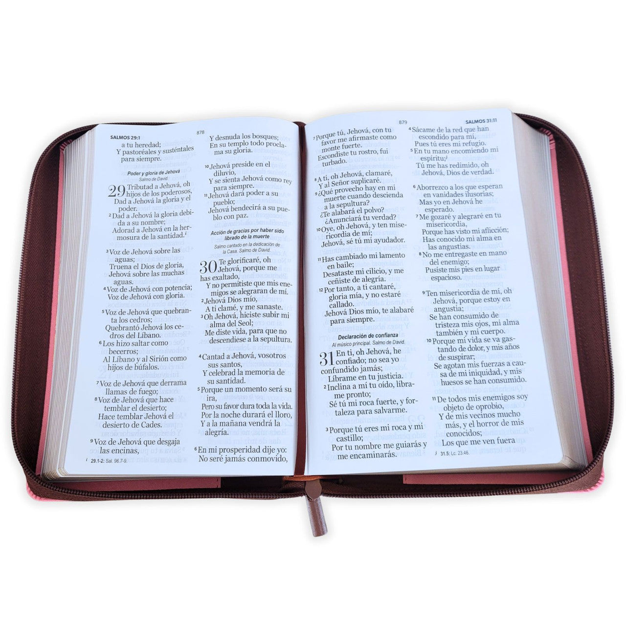 Biblia con Cierre Letra Gigante Manual 14 puntos RV1960 imit piel mujer virtuosa