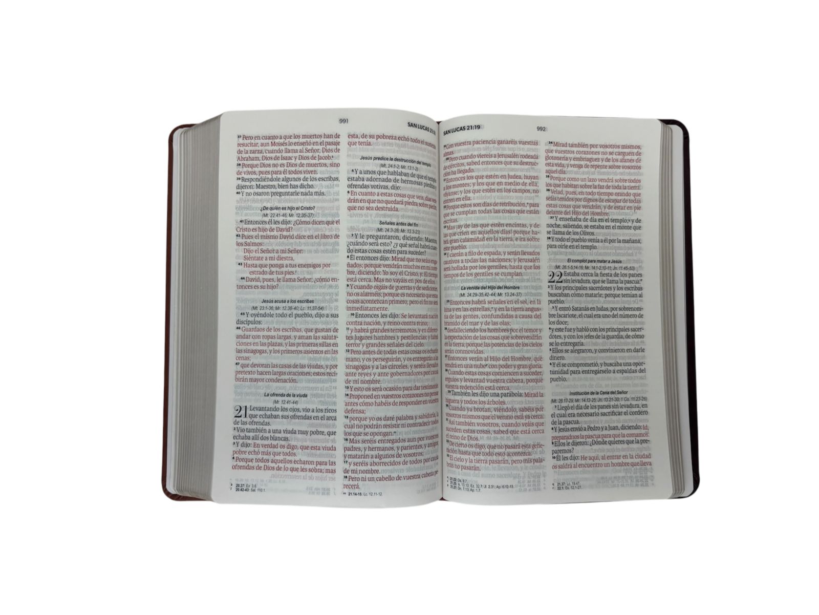 BIBLIA REINA VALERA 1960 LETRA GRANDE MANUAL IMIT PIEL CAFE REFINADO