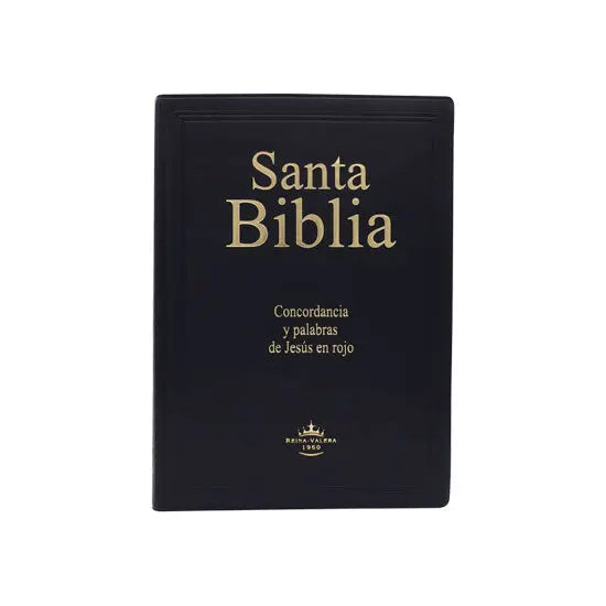 BIBLIA REINA VALERIA 1960 LETRA GIGANTE VINIL NEGRO LIBRERIA LEVITICO