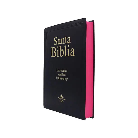 BIBLIA REINA VALERIA 1960 LETRA GIGANTE VINIL NEGRO LIBRERIA LEVITICO