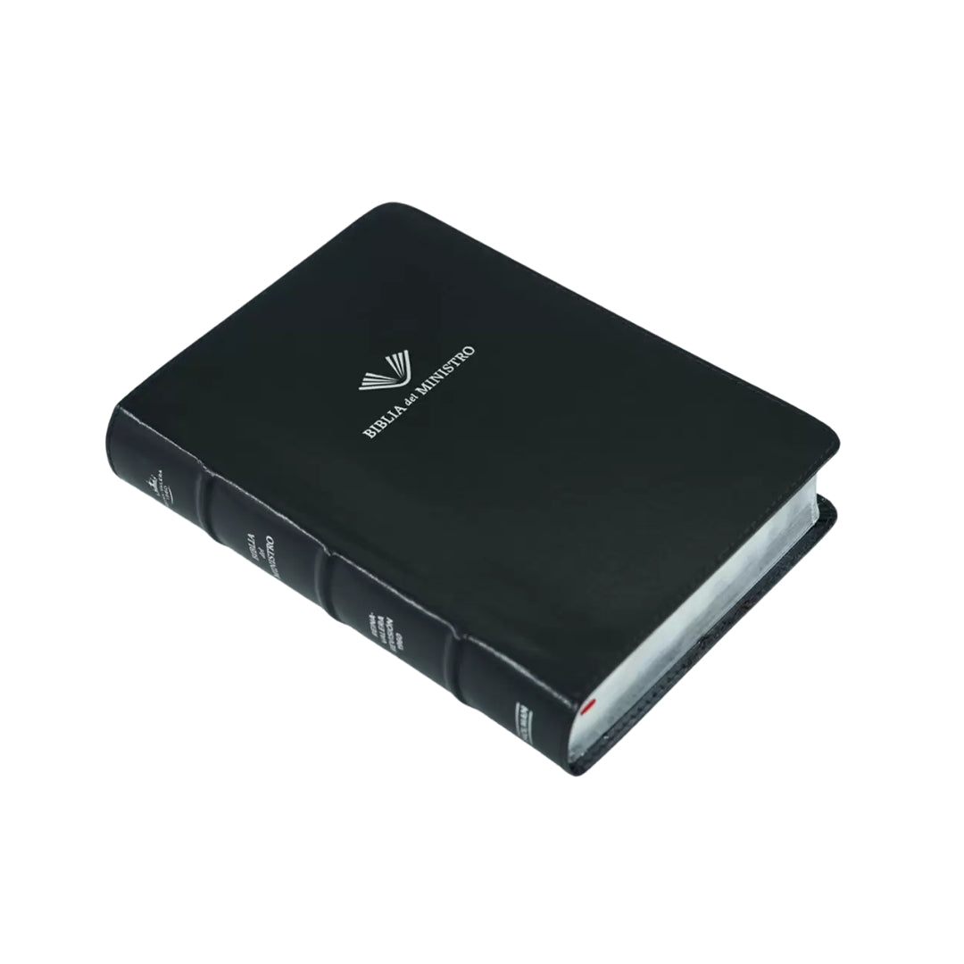 Biblia Del Ministro – Letra Grande RVR 1960 – Edicion Ampliada – Negro Piel Fabricada