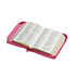 Biblia RV1960 Letra Grande 11 puntos piel con cierre Fucsia