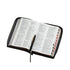 Biblia RVR60 Tamaño Manual letra grande i/piel Gris/azul/café Faro cierre/índice