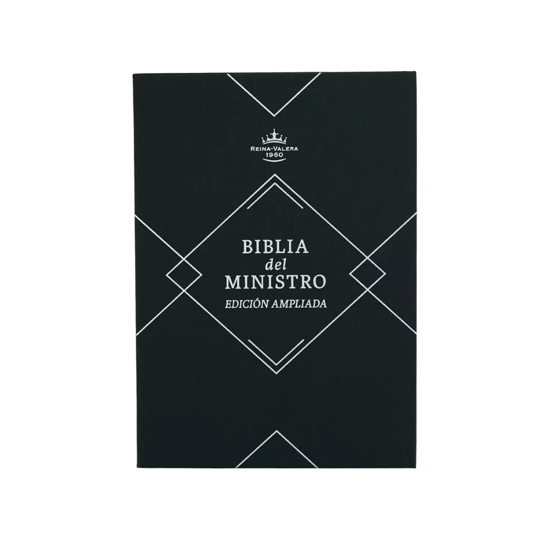 Biblia Del Ministro – Letra Grande RVR 1960 – Edicion Ampliada – Negro Piel Fabricada