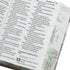 Biblia Letra Súper Gigante 19 puntos RV1960, imit piel floral marrón y canto con mensaje - Yo y mi casa