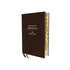 Biblia De Estudio Patristica/La sabiduría del Crist. Antiguo/ Indic Cafe/Piel Esp