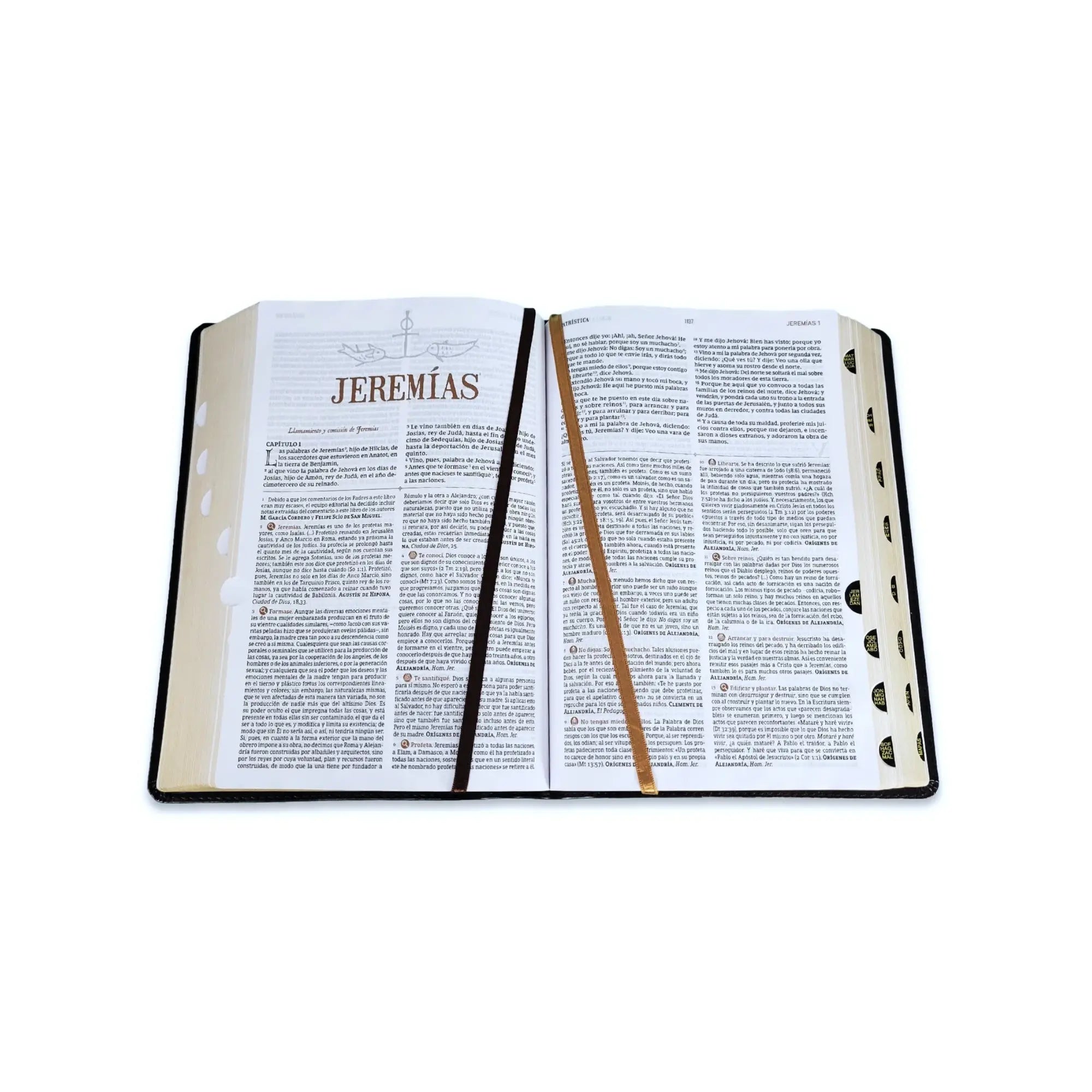 Biblia De Estudio Patristica/La sabiduría del Crist. Antiguo/ Indic Cafe/Piel Esp