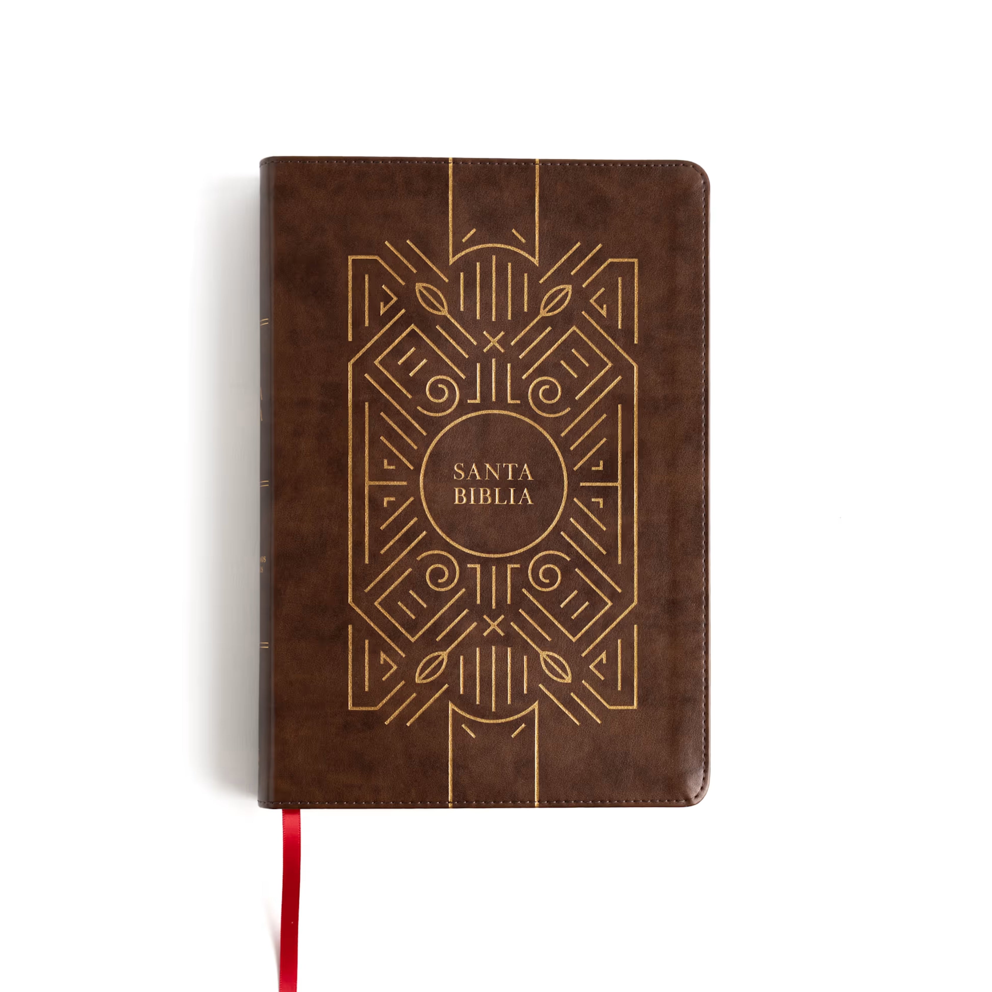 Biblia de Credos y Confesiones Letra Gigante RV1960 imit. piel café