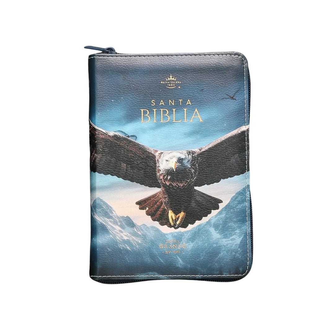 Biblia RVR60 10 pts Águila Tamaño Portátil