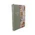 Biblia edicion de promesas Rvr 1960 tamaño manual letra grande c/cierre verde flores