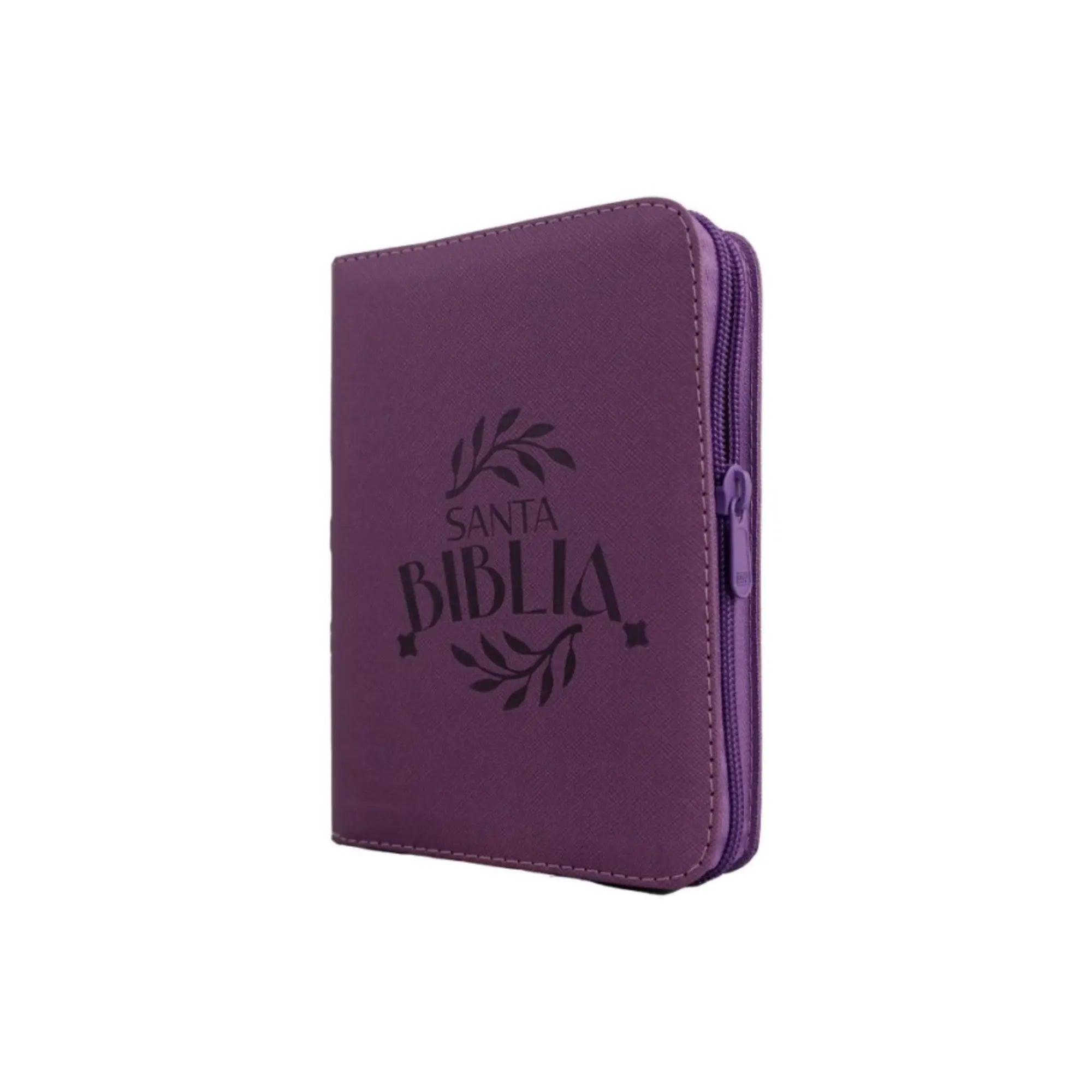 Biblia Reina Valera 1960 Chica Letra Chica Imitación piel Uva