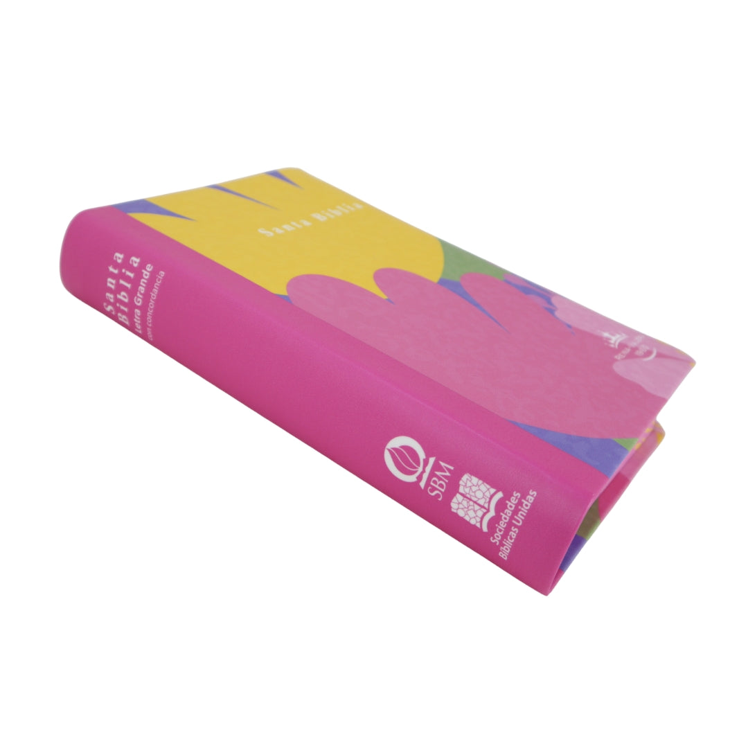 Biblia Reina Valera 1960 mediana letra gigante 14 pts imitación piel lycoris
