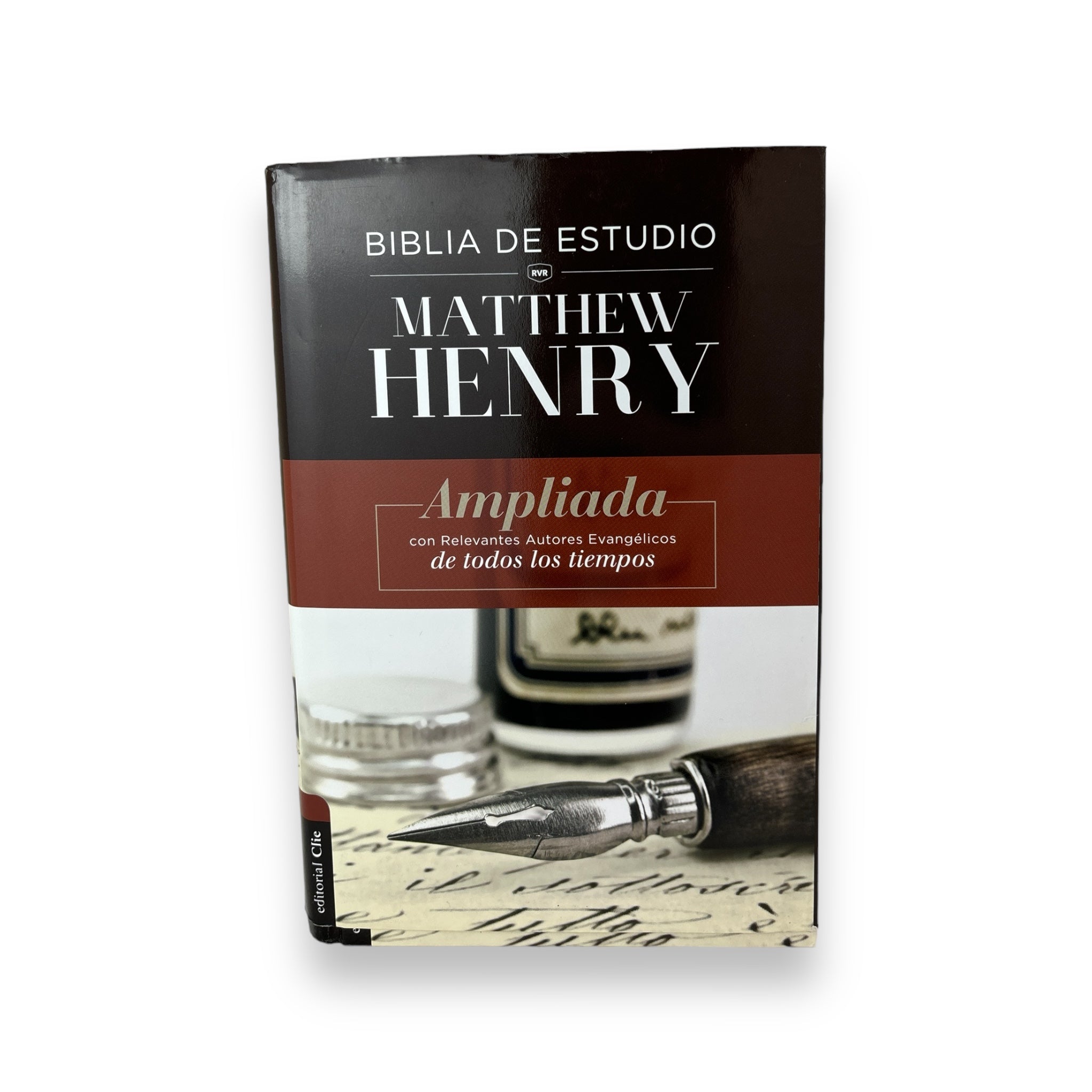 BIBLIA  DE  ESTUDIO   MATTHEW   HENRY  RVR1960  TAPA DURA CON INDICE