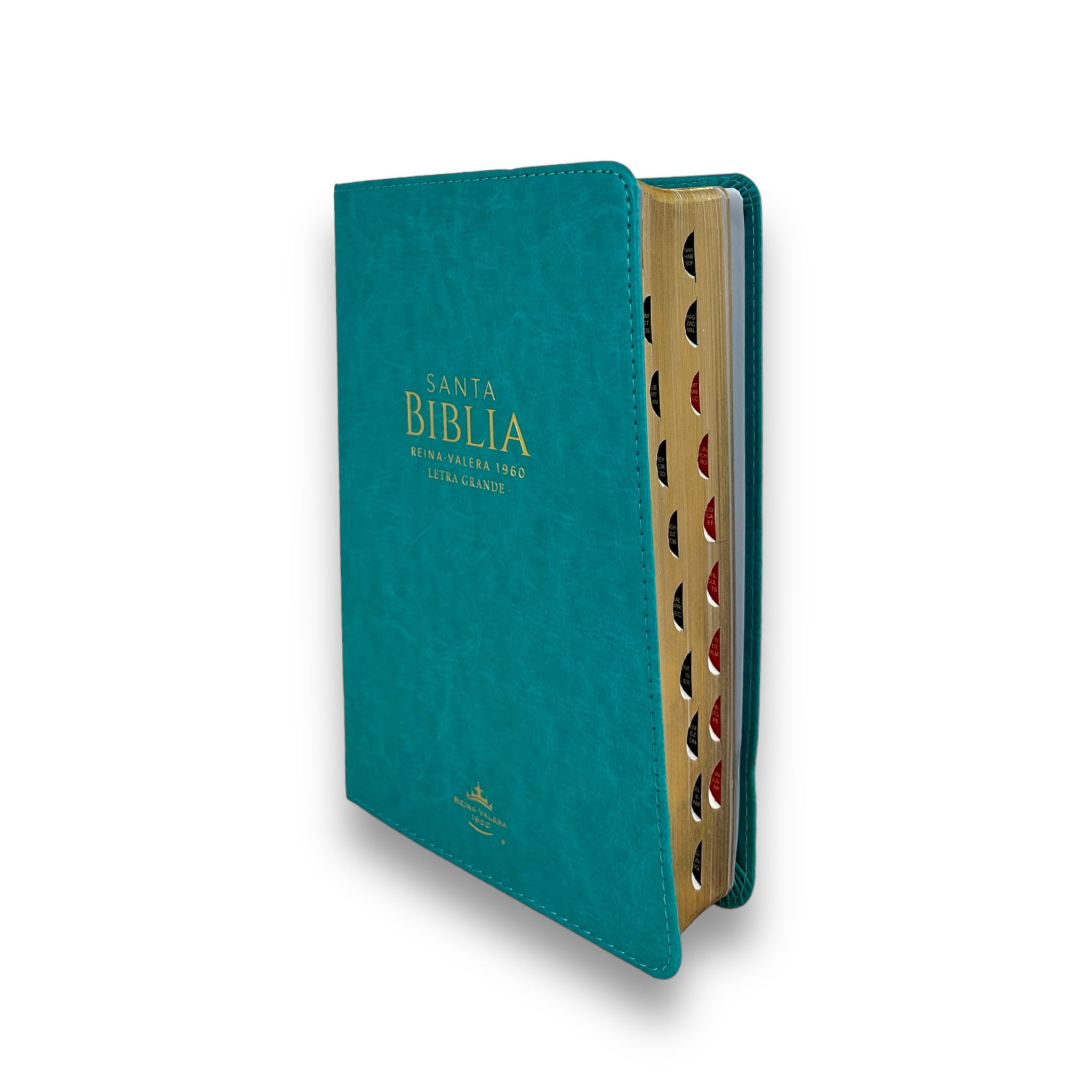 Santa Biblia RVR60 Tamaño Manual Letra Grande i/piel con índice