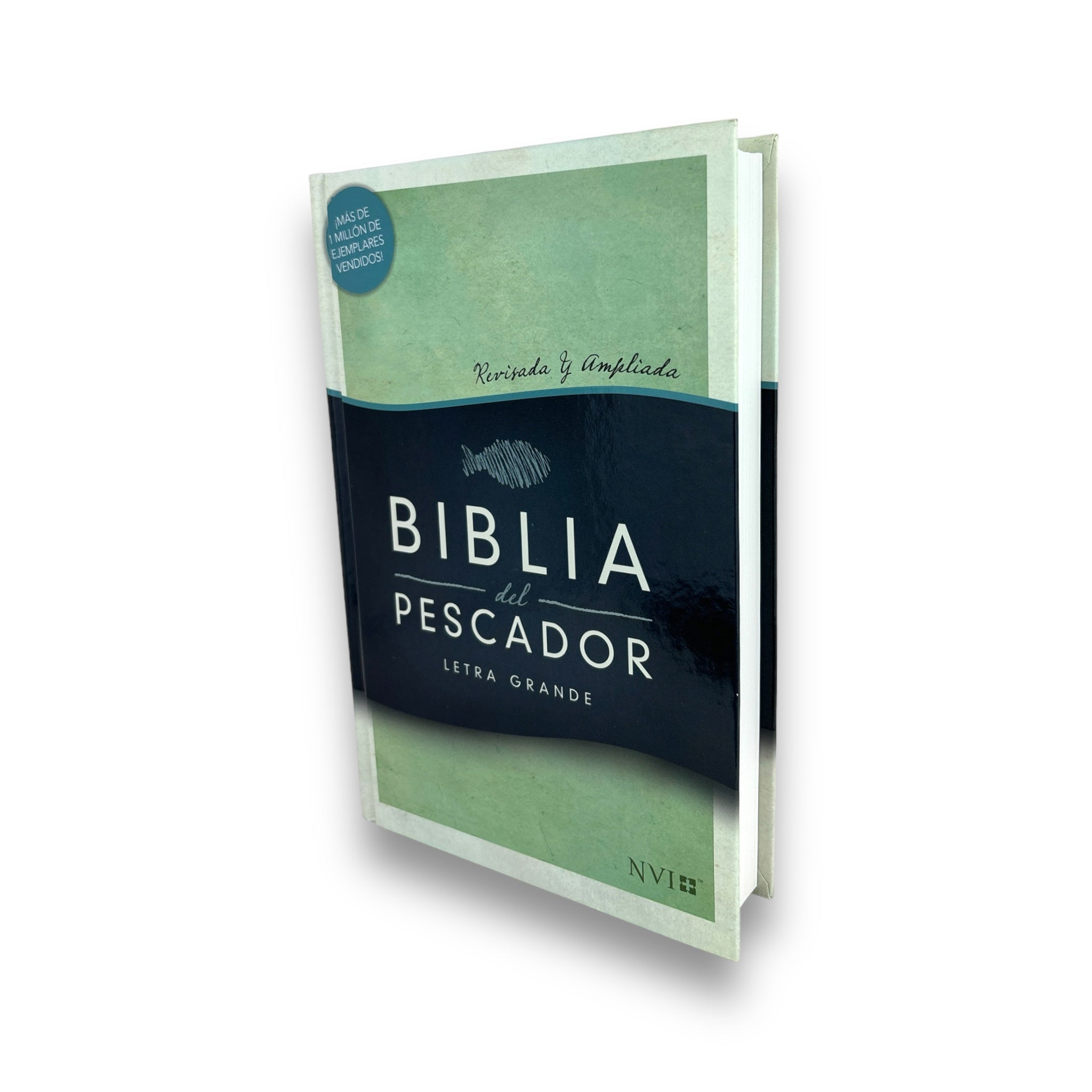 Biblia Del Pescador-NVI-Letra Grande-Verde Tapa Dura