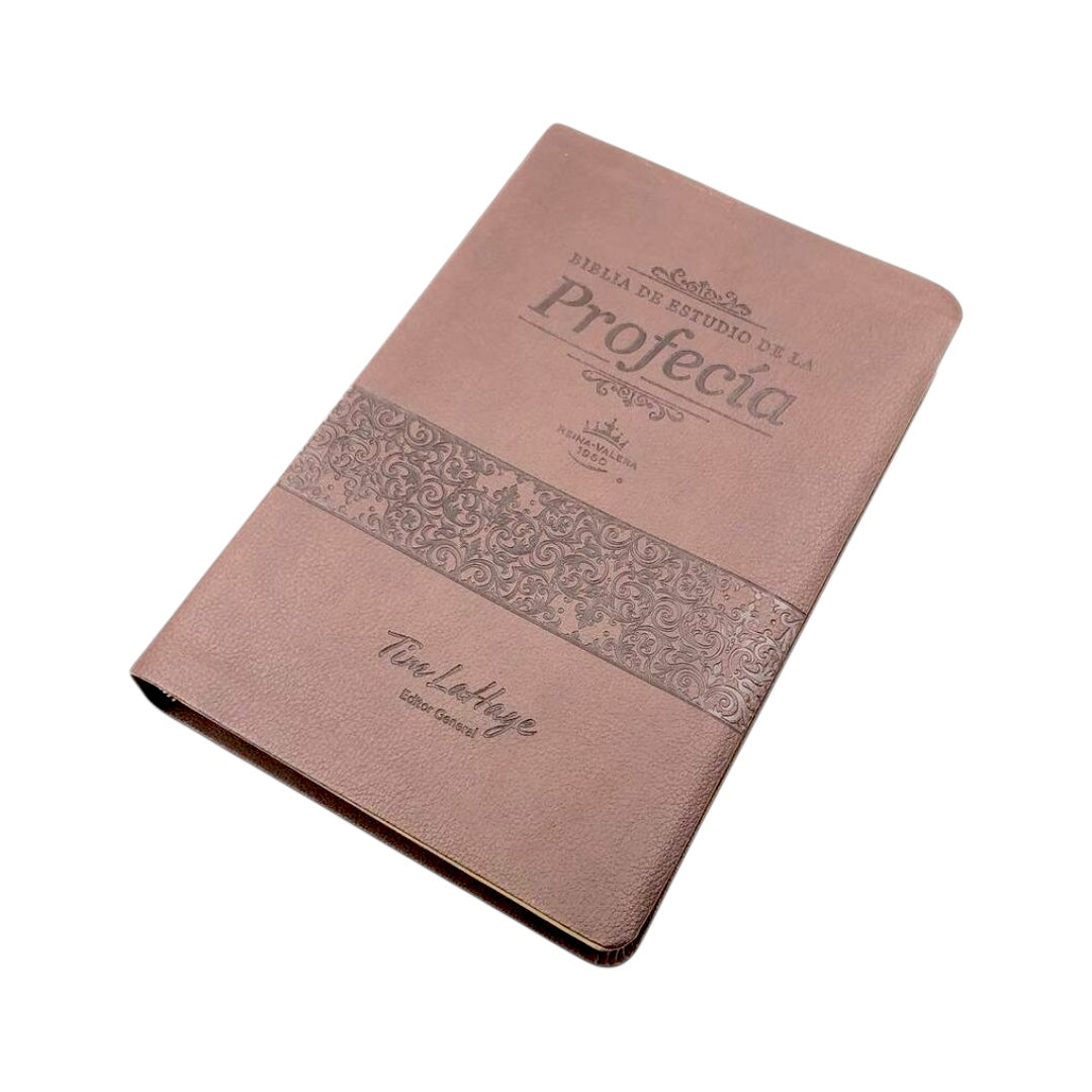 RVR 1960 Biblia de estudio de la profecía (Imitación piel , Café, Índice)